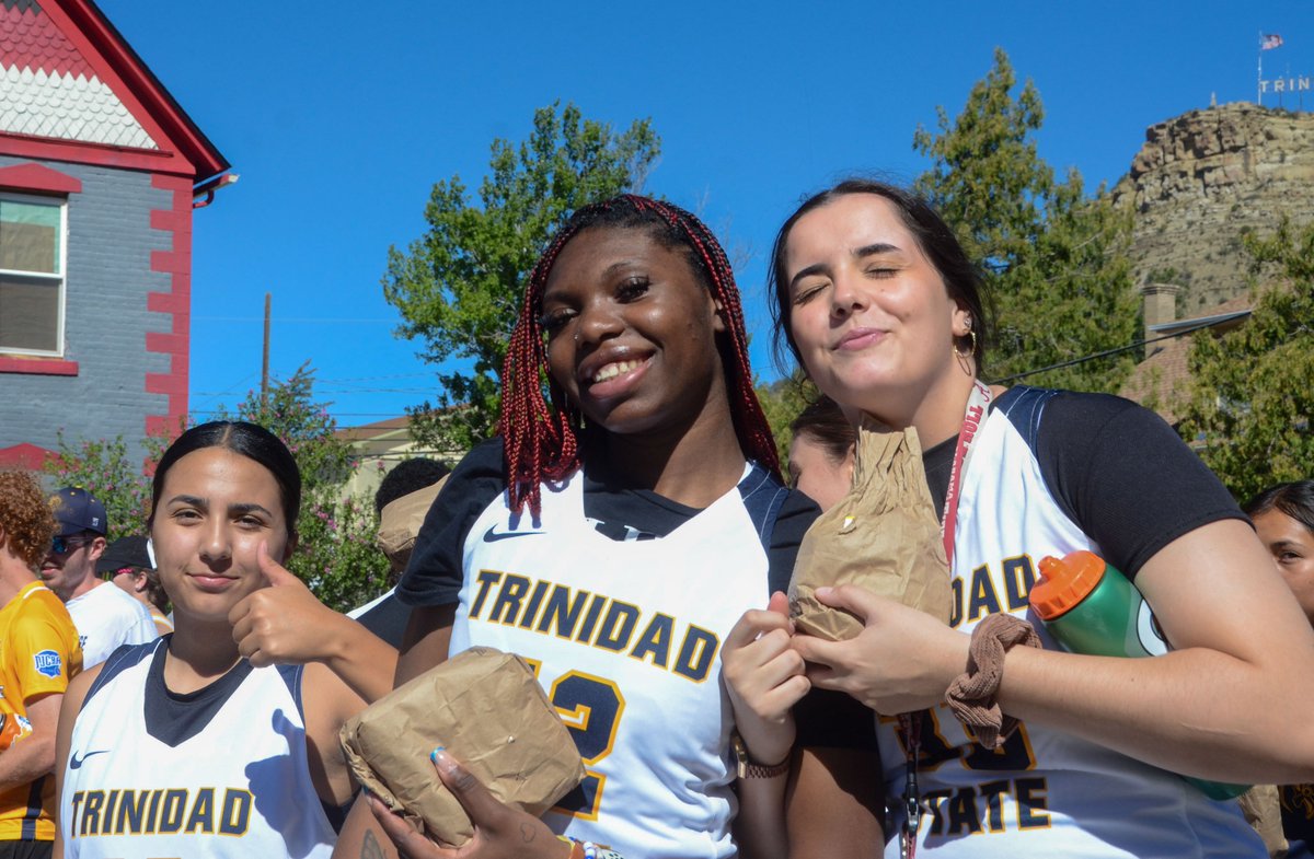 TSCATHLETICS's tweet image. The Trojans took part in the annual Labor Day Parade in Trinidad #TrojanProud #Unity99