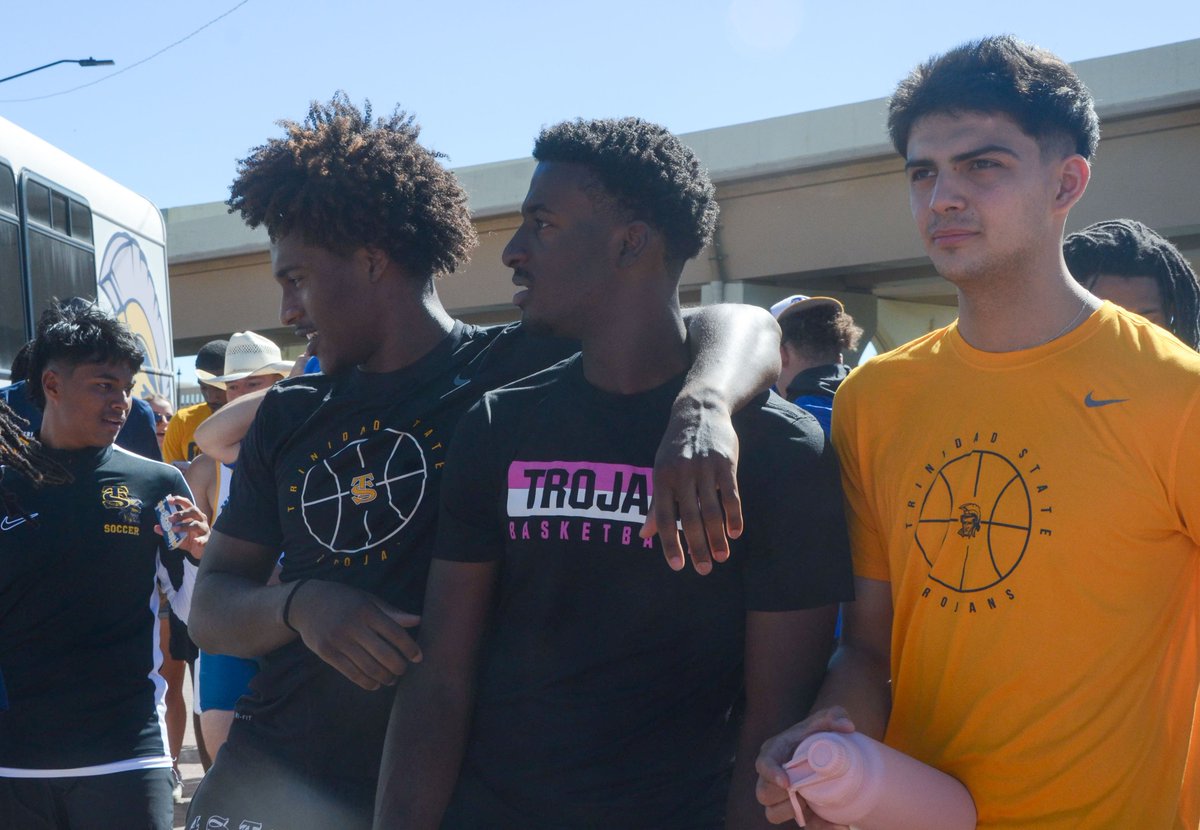 TSCATHLETICS's tweet image. The Trojans took part in the annual Labor Day Parade in Trinidad #TrojanProud #Unity99