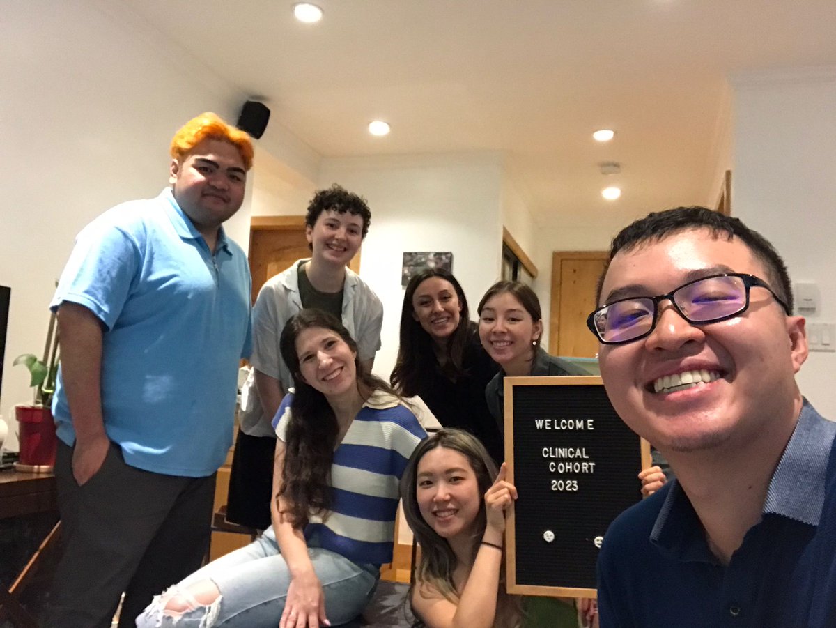 Introducing the incoming <a href="/SFUPsychology/">SFU Psychology</a> Clinical Psychology 2023 Cohort! 🎉🎉#psychtwitter #AcademicTwitter So excited for us to start our journey!