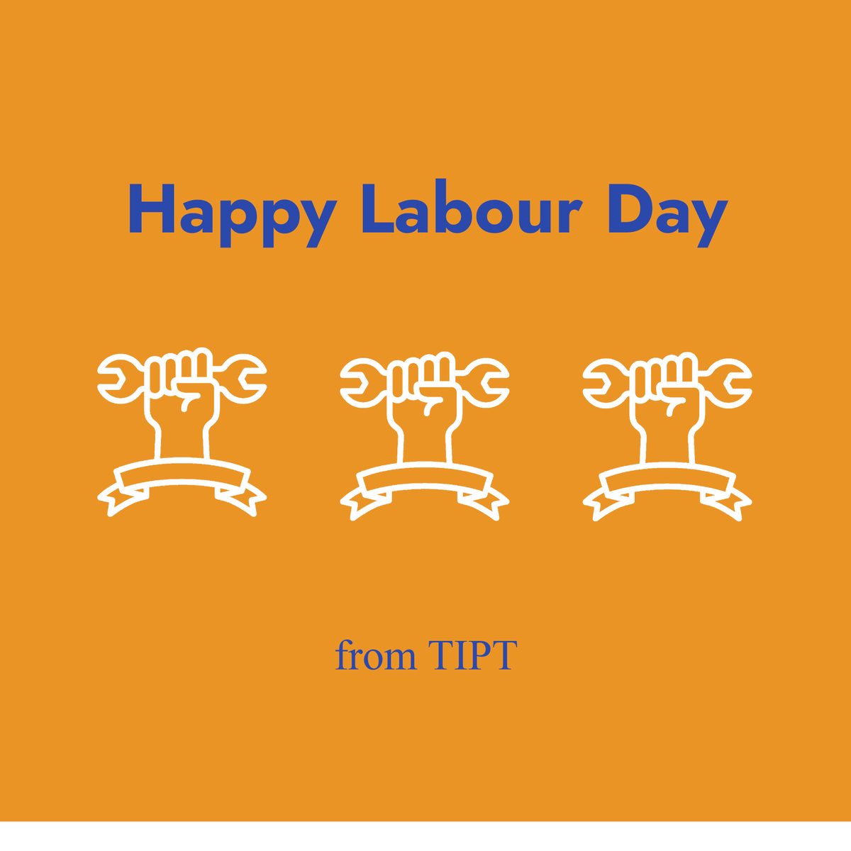 TIPTechnology's tweet photo. Happy #LabourDay from TIPT! We hope everyone has a relaxing and enjoyable day 🙌 https://t.co/dMLo7J1urX