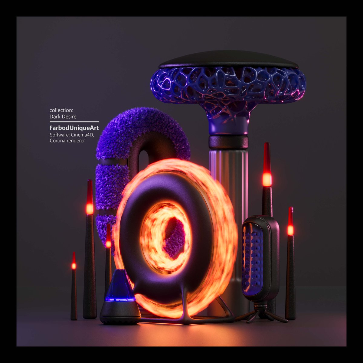 farboduniqueart's tweet photo. ▪️▪️⬛️3DArt⬛️▪️▪️
The lights twinkle among the matte black objects of creativity that appear real but are just illusion
➖
Collection: Dark Desire
Price: 5 xtz
➖
https://t.co/y2bGTKR3wm
➖
#TNTNFT #NFTCommuntiy #DDclub https://t.co/ilCEwDVlNQ