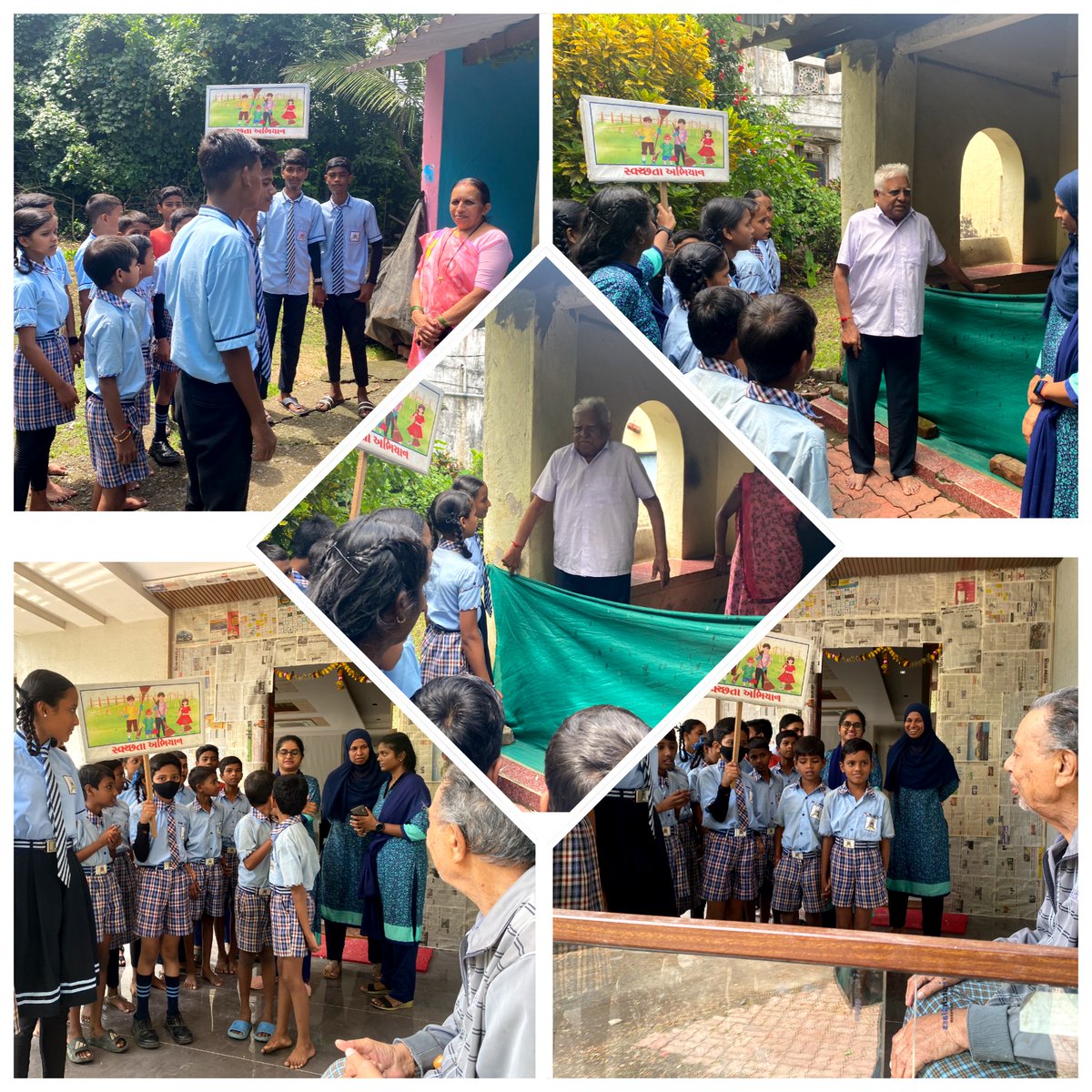 pmshrischl_csar's tweet photo. #PMSHRISCHOOL Chandra Shekhar Azad Upper Primary School Ringanwada celebrated it's 3rd day of #SwachtaPakhwada and went for outreach at home along with teachers and students to make people aware of the cleanliness and hygiene.
#SwachhSurvekshan2023 
#SwachhtaAbhiyan https://t.co/OZu77oBOPA
