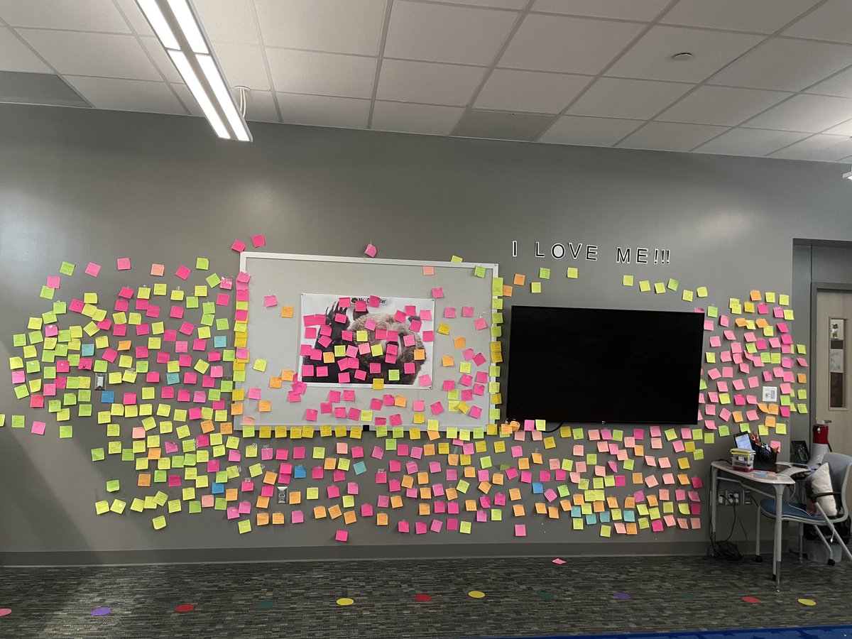 Groves Elementary Wellness PE (@grovespewell) on Twitter photo Love yourself week! On each sticky is what my students (2nd-5th) love about themselves. I read them and we celebrated each kid as they stuck it on the wall.
#selflove #wellnesspe <a href="/ElizabethFagen/">Liz Celania-Fagen</a> <a href="/HumbleISD/">Humble ISD</a> Love yourself week! On each sticky is what my students (2nd-5th) love about themselves. I read them and we celebrated each kid as they stuck it on the wall.
#selflove #wellnesspe <a href="/ElizabethFagen/">Liz Celania-Fagen</a> <a href="/HumbleISD/">Humble ISD</a>