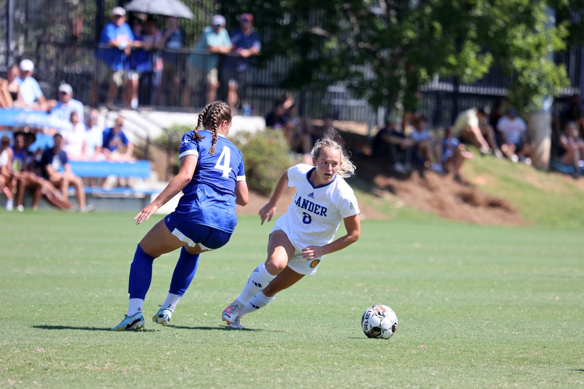 LanderAthletics's tweet photo. ICYMI: Emma Sexton recorded her first hat trick of her career to help @LanderWSOC beat Limestone yesterday! #cLawsUp https://t.co/Gi61HSX5qe
