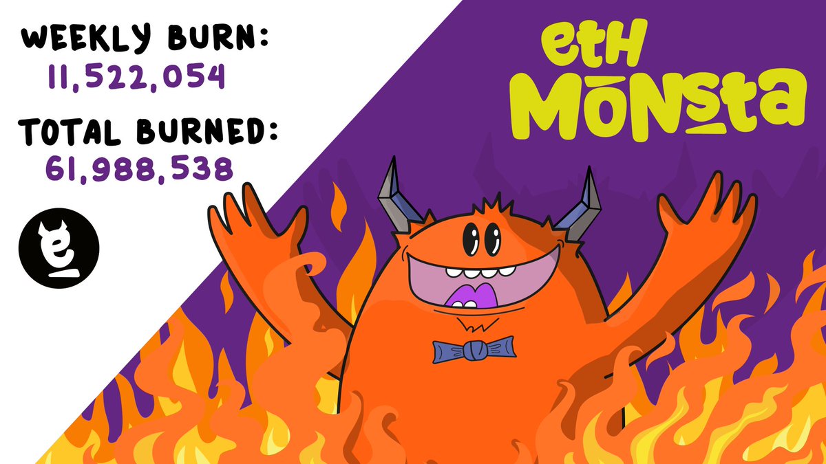 Another 11.5million $METH sacrificed to the flames 🔥🔥🔥

etherscan.io/tx/0x71ecf488f…

#Burn #Memecoin #EthMonsta