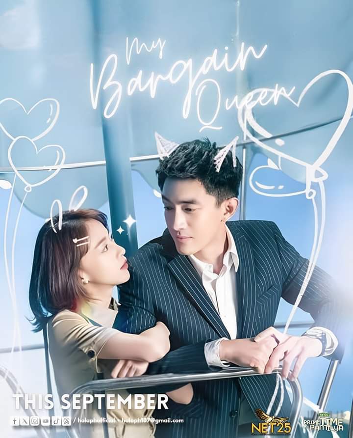 Ihanda na ang mga puso sa nag-uumapaw na kilig gabi-gabi sa pagdating ng bagong Chinese drama na hinding-hindi mo ipagpapalit! #MyBargainQueen, simula September 11, M-F, 8:00PM sa NET25. #NET25AsianDrama