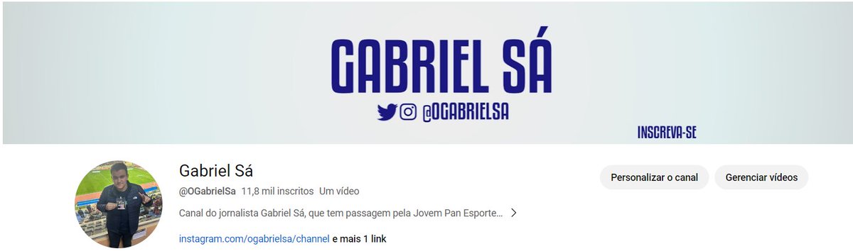 OGabrielSa's tweet photo. Fala pessoal! Como alguns de vocês já sabem, vou iniciar o projeto do canal no Youtube nessa semana e conto com o apoio de todos. A melhor cobertura do São Paulo Futebol Clube, DIRETO DOS ESTÁDIOS, na rede ao lado.

👉 https://t.co/D0BsGLKKs8 https://t.co/gkifLvCs0x