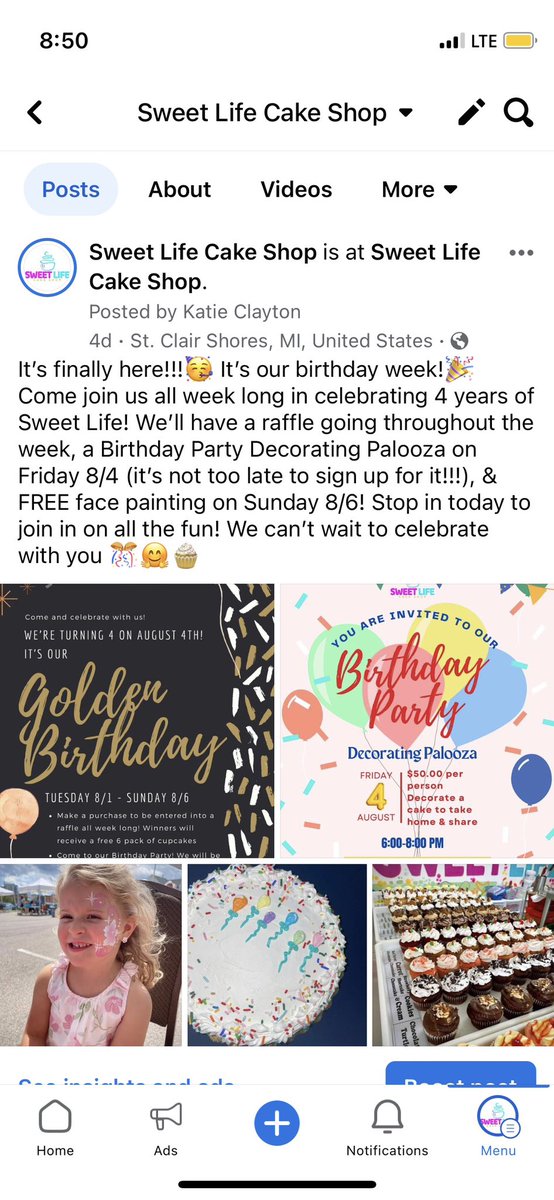 hpfreak73's tweet photo. @facebook @Barbie Another instance of @facebook lazily representing a very informative post… Why would they advertise that cake &amp; caption completely out of context? The whole point of the post was to let people know of everything going on during the anniversary week? And they showed none of it?😡 https://t.co/49rNtG4Q9S