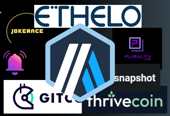 ThankArbitrum's tweet photo. 2) We are partnering with @thrivecoinhq, @pushprotocol, @jokerace_xyz, @SnapshotLabs @ethelo and @pluralitylab to present an exciting opportunity for token holders to express your views on DAO vision, mission, values as well as strategic priorities for grant program funding. https://t.co/G3I6W46N62
