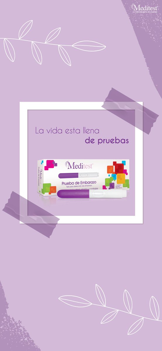 Comencemos esta semana con positivismo 👀💜🤭😀 #meditest #pruebadeembarazo