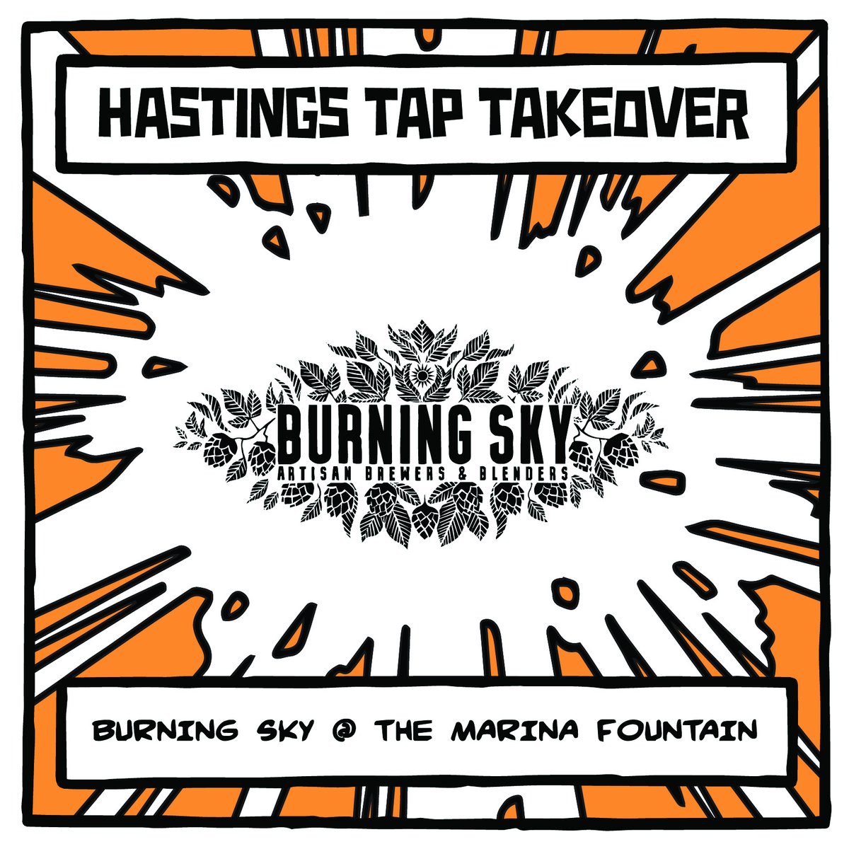 Hastings Tap Takeover (@hastingstto) on Twitter photo Next up, local heroes and TTO favourites, it's the inimitable <a href="/burningskybeer/">burningskybeer</a> at The Marina Fountain! Next up, local heroes and TTO favourites, it's the inimitable <a href="/burningskybeer/">burningskybeer</a> at The Marina Fountain!