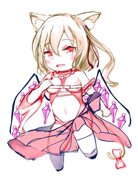 これは間に合えばアクキーになるかもしれない猫フラン🐱のラフ 