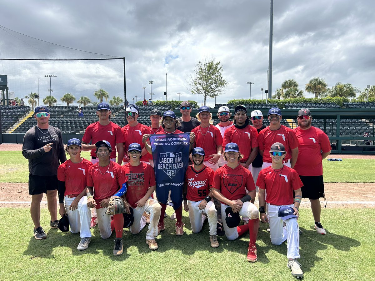 For the 2nd straight year our FL Elite - 18U Scout Team has won the Labor Day Beach Bash🌴🏆 The boys went 6-0 in the event this weekend to kickoff their fall! Exciting group to watch this fall/summer