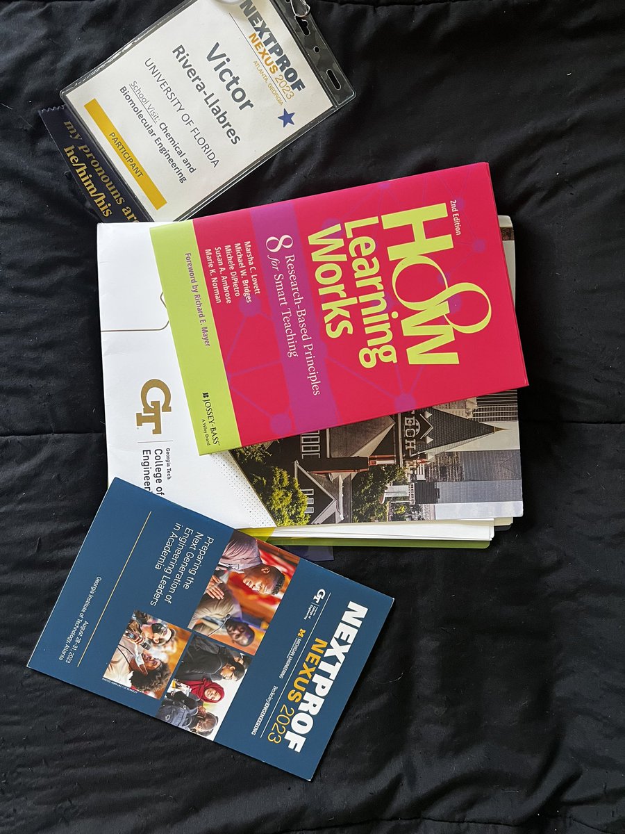 LabresRivera's tweet image. Excited and reflective about all I learned last week at the Next Prof Nexus 2023 workshop by @gatechengineers @UMengineering and @Cal_Engineer. It was a pleasure meeting this incredible cohort of peers and it was fun sharing our experiences. Feeling encouraged!