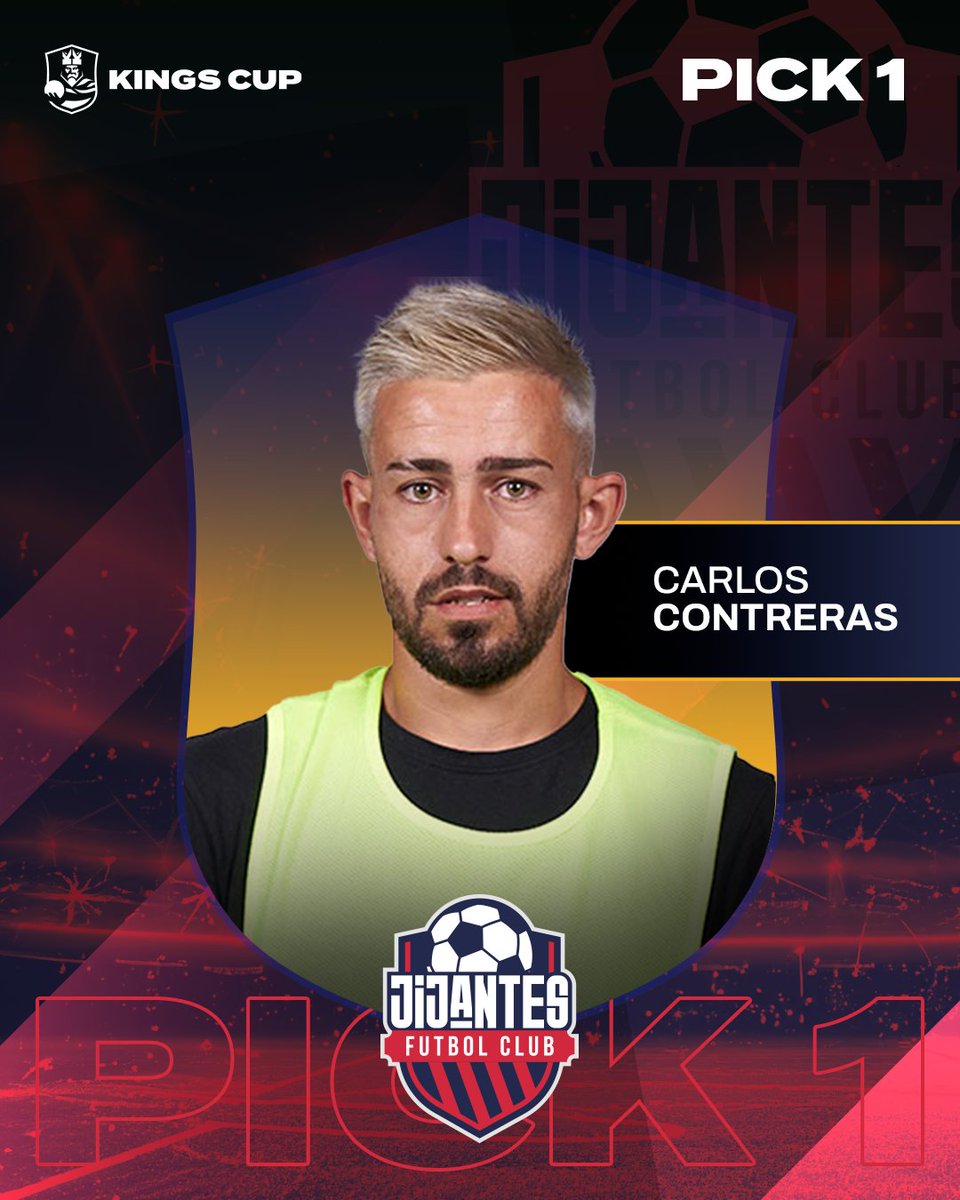 El primer pick del draft, Carlos Contreras, se une a <a href="/JijantesFC/">Jijantes FC</a>. ¡Bienvenido! 🧢