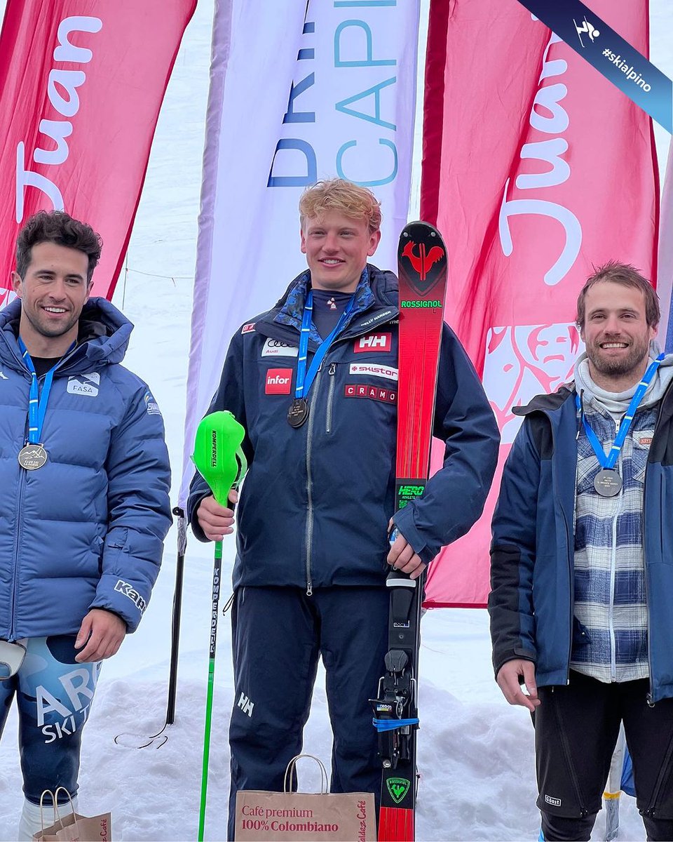 #SkiAlpino ⛷️ ¡BIRKNER Y GASTALDI SE SUBIERON AL PODIO SUDAMERICANO! > Tomás Birkner ganó la medalla de PLATA🥈y Sebastiano Gastaldi la de BRONCE🥉en la Copa Sudamericana de #Slalom en el Chile Winter Series 2023 en La Parva 🇨🇱. ¡FELICITACIONES! 🎉👏🏼😁

⏬➕⏬