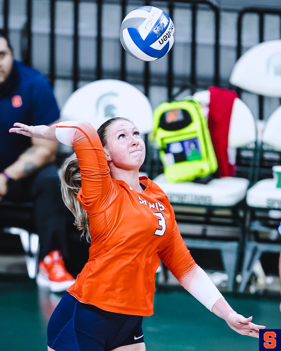 CuseVB's tweet photo. Congratulations Alyssa on her selection to the All-Tournament Team from the Kathy DeBoer Invitational! She served up eight aces this weekend! 🍊🏐

#UniqueUnitedUnlimited x #UnleashthecUUUse x #cusevb https://t.co/DdZrMO1dGK