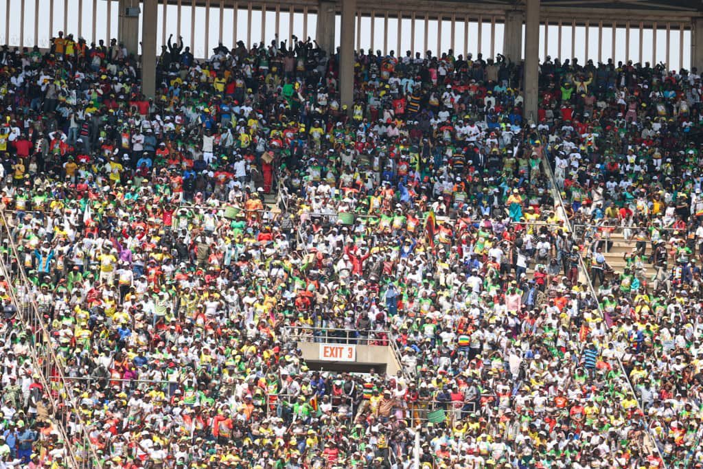 Today, I took the oath of office for my second term as President of the Republic of Zimbabwe. 
I am deeply honoured and humbled by the trust you have placed in me. With unity and determination, we shall continue our journey towards a prosperous and united nation.