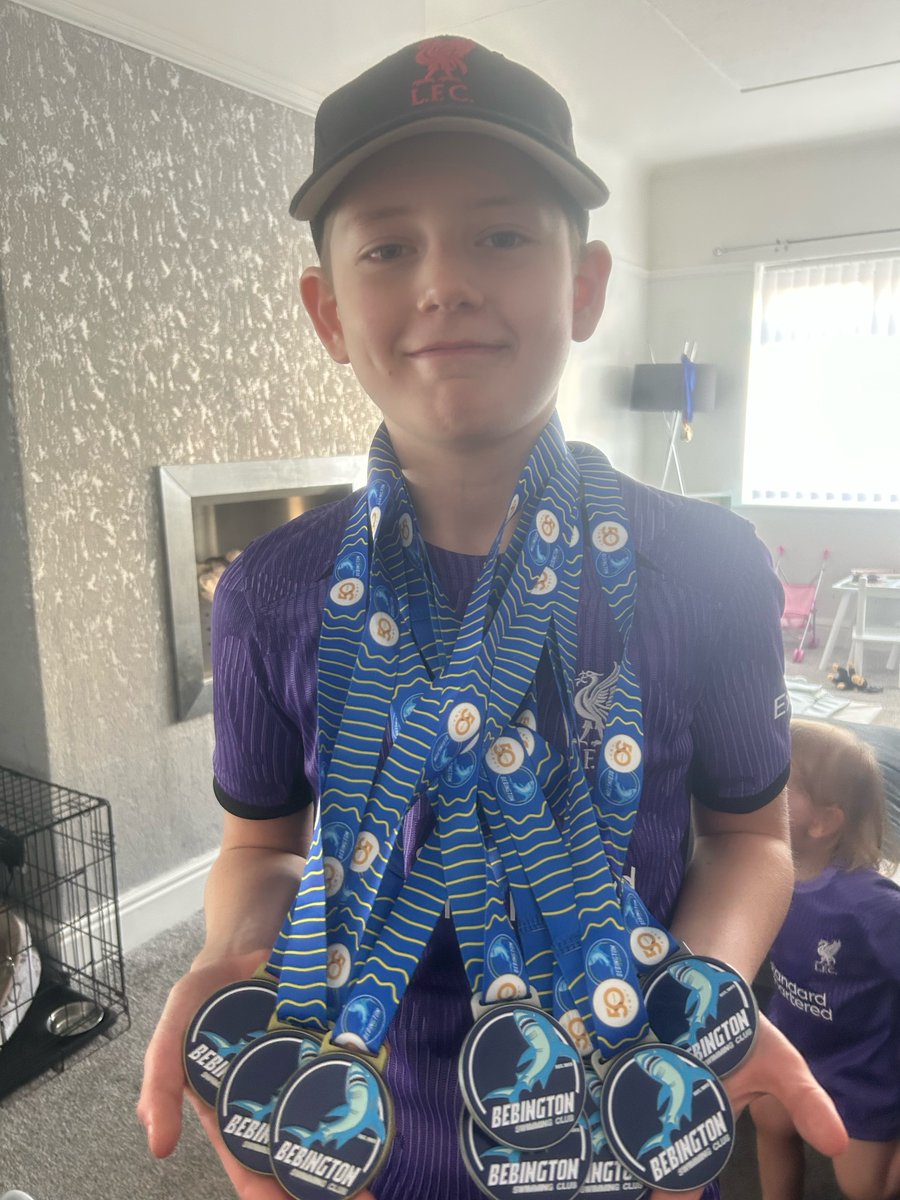 Bebingtonswim's tweet photo. Well done to all who swam at the Bebington SC Season Starter Meet.
Bebington swimmers achieved 79 Gold, 63 Silver and 46 Bronze Medals. https://t.co/RVhkALbgjN