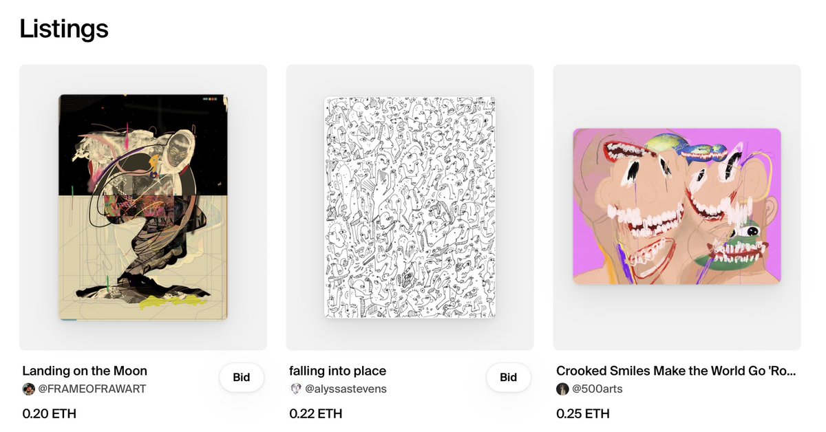 500 (@500arts) on Twitter photo GM everyone!
These 3 pieces within 500 Wxrld are looking for a new home. All <a href="/500wxrld/">🌐🌎</a> collectors can redeem a free physical print of any size and a free care package in the mail, if they wish. 
🌐🌎🔗⬇️ GM everyone!
These 3 pieces within 500 Wxrld are looking for a new home. All <a href="/500wxrld/">🌐🌎</a> collectors can redeem a free physical print of any size and a free care package in the mail, if they wish. 
🌐🌎🔗⬇️