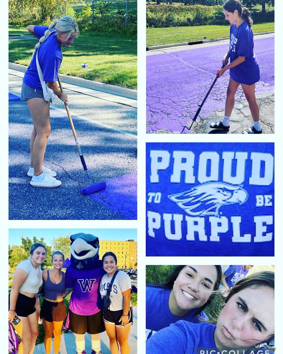 PROUD TO BE PURPLE!  💜   A huge welcome to some of our newcomers!   

ENJ🥎Y THE J🥎URNEY!