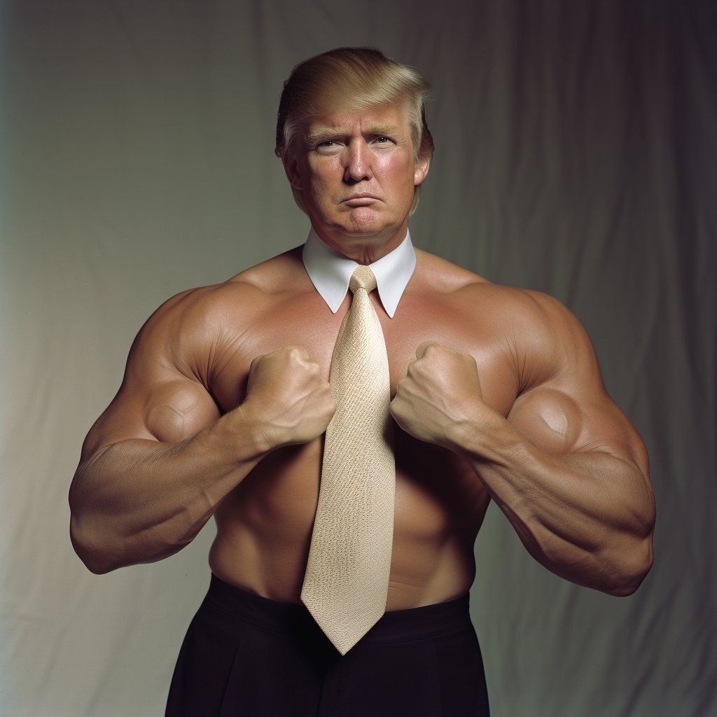 My President is 6'3" 215 lbs and absolutely RIPPED.
