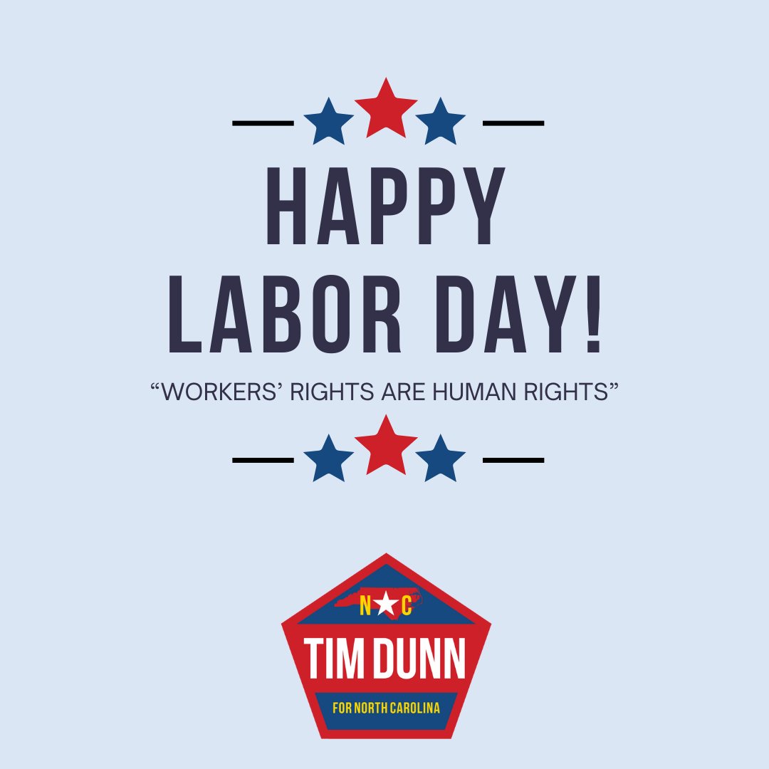 Good Labor Day afternoon!

I have devoted my life to serving others and defending and supporting our US &amp; NC Constitutions as a US Marine and an attorney. I am asking to serve as our state's next Attorney General. Visit dunnfornc.com for more and to show your support.