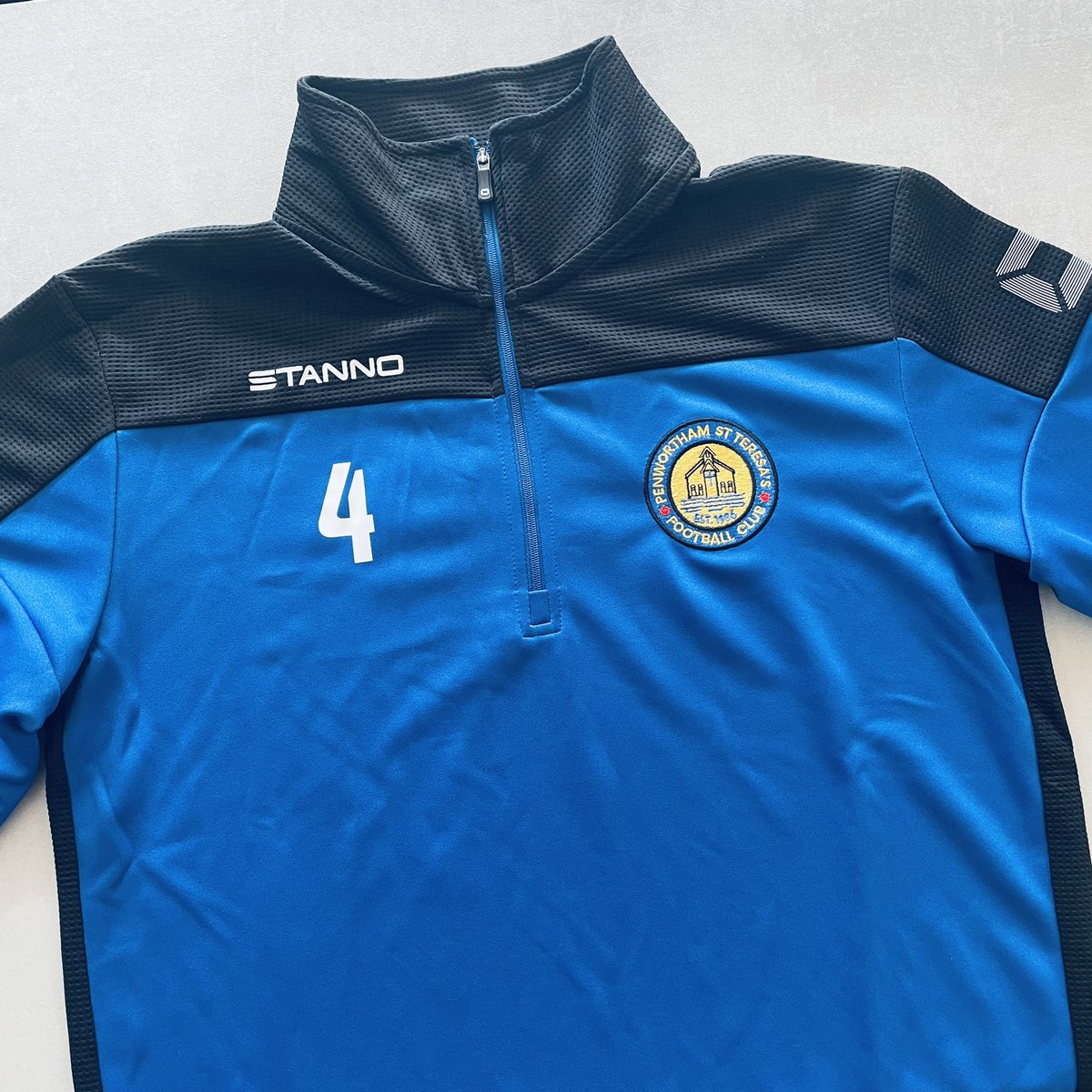 JHSportsLtd's tweet photo. Penwortham St Teresa’s JFC Home Kits, Away / Training Kits &amp; HZ Tops @pstjfc @campbells_uk https://t.co/bYN4HINytn