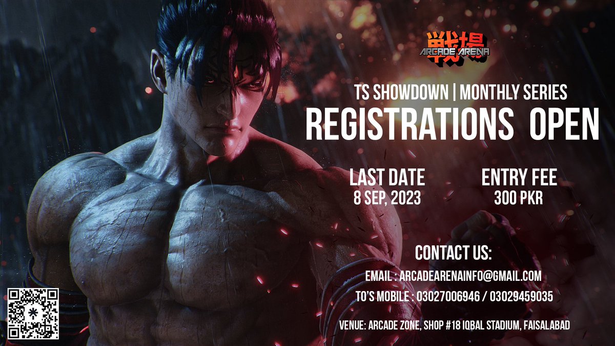 ** Registration Open for the Tournament **

Your registration is INCOMPLETE until the registration fee has been collected. If your payment is not ready by September 8, then we will forfeit your registration at the tournament day.

Register now:
start.gg/TSSHOWDOWN