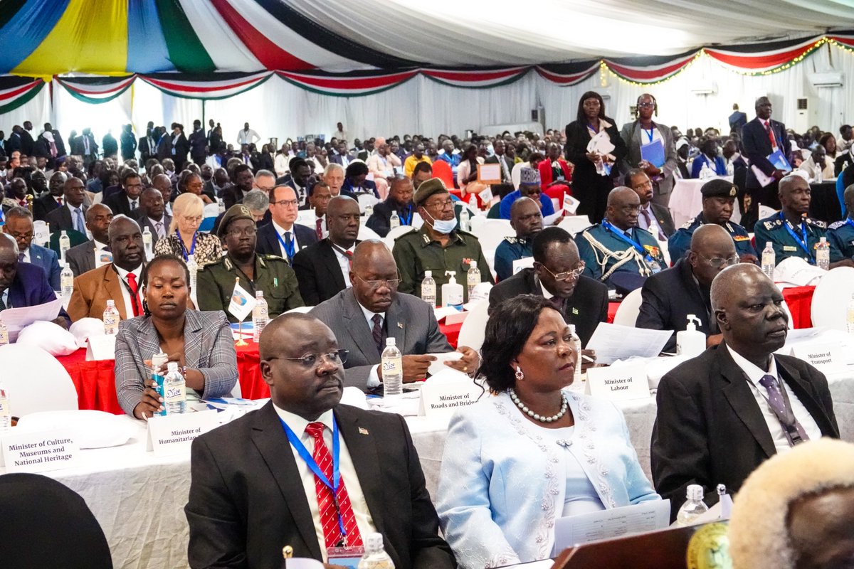 undpsouthsudan's tweet photo. In partnership with @AfDB_Group &amp; @WorldbankAfrica, @undpsouthsudan is proud to support @SouthSudanGov hold the 1st National Economic Conference for #SouthSudan, which was launched this morning by H.E Dr. James Wani Igga – Vice President, Economic Cluster. #Partnerships4theSDGs https://t.co/4R1ONMkQKE
