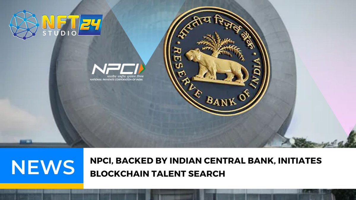 🇮🇳 'India's @npci_npci @UPI_NPCI is in search of a skilled blockchain expert. Do you know someone suitable for the role?' #BlockchainJobs #NPCI #India 🔗nftstudio24.com/npci-backed-by…
