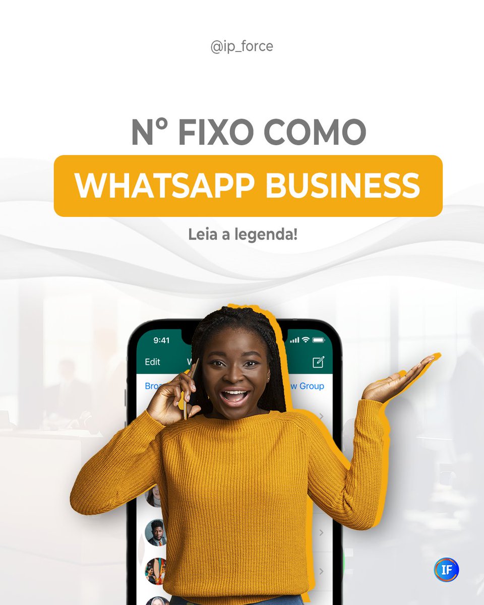 IPForce_Telecom's tweet photo. Como todos sabemos, o whatsApp se tornou uma frente corporativa de atendimento, e muitas empresas aderiram essa modalidade para somar no atendimento ao cliente.

No entanto, o ideal é utilizar o seu nº fixo para essa modalidade, assim sua empresa mantém o foco em um único nº + https://t.co/AnGdQjpgPN