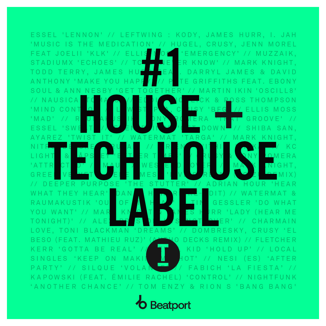 We're the  #1 selling House and Tech House label on <a href="/beatport/">Beatport</a> so far this year 🏆

THANK YOU to our superstar roster, not to mention   <a href="/ESSELUKOFFICIAL/">ESSEL</a> who comes in at #10 best selling artist of the year, AND all your endless support 🙏

We move 🔥🔥