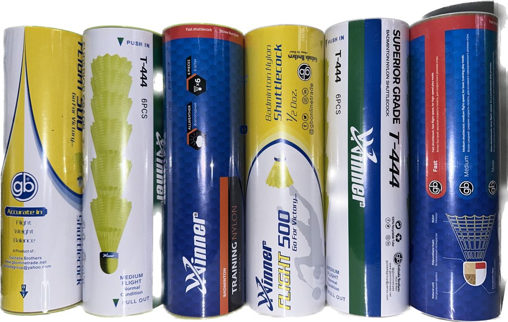 gbonlinetrade's tweet image. Winner ®️  badminton shuttlecock. 
Coming 🔜. 
#playwithstyle
#speedoflight