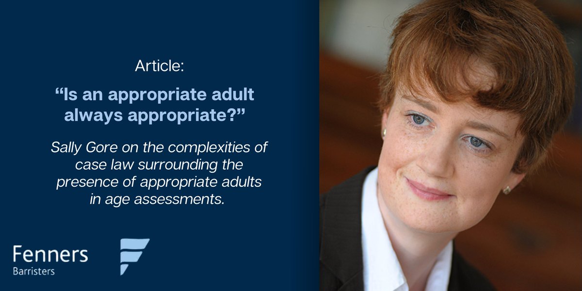 Explore the impact of the recent Court of Appeal ruling on age assessments in the UK, in Sally Gore’s breakdown of the complexities of when and why an appropriate adult is needed. 

Read it here: localgovernmentlawyer.co.uk/child-protecti…