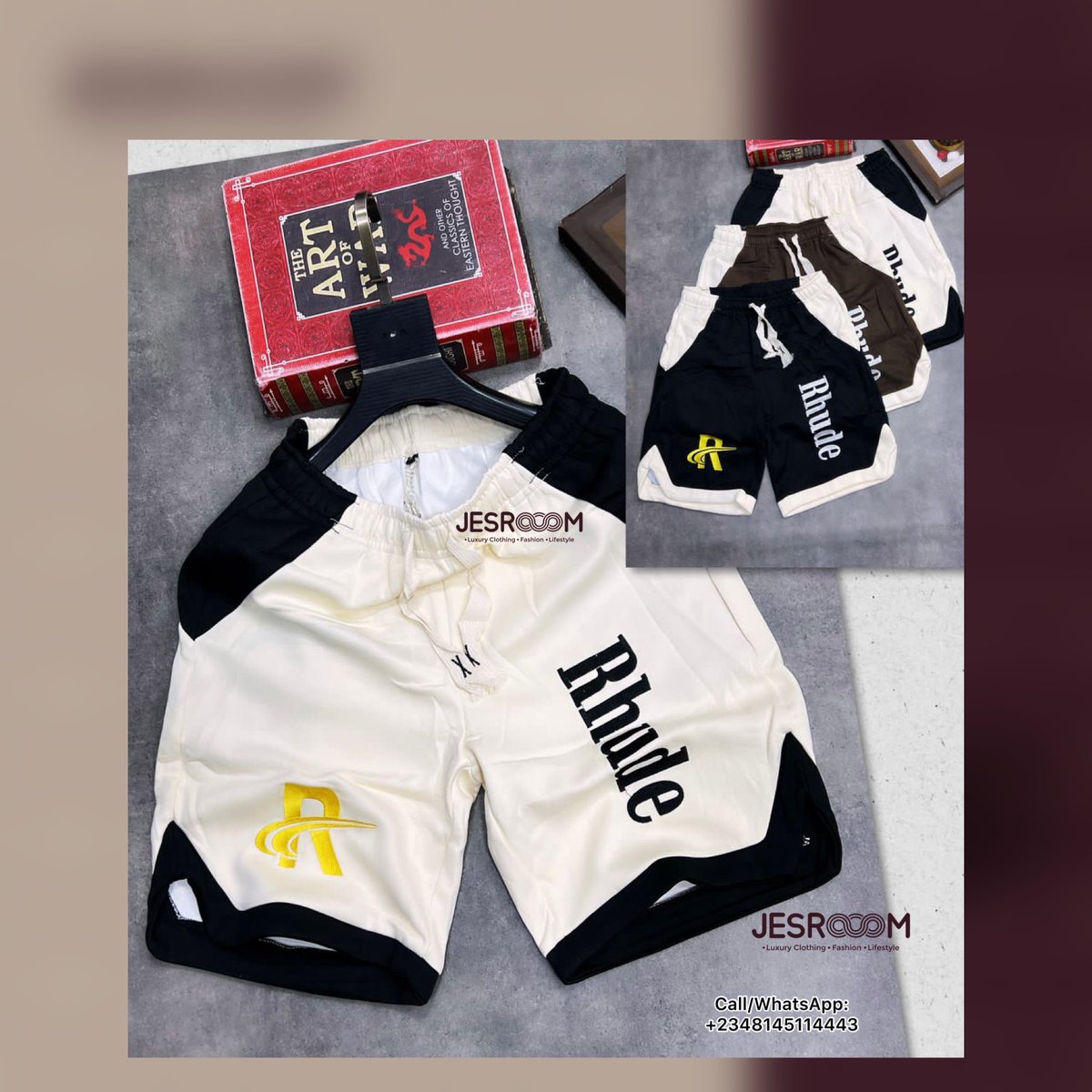 jesrooom's tweet photo. Get ready to turn heads this summer with our stunning designer shorts from @jesrooom. 

Embrace style and comfort in every step you take ☀️✨ for just N12,000. 
Swipe through our collection and elevate your wardrobe today!

#JesrooomFashion #DesignerShorts #SummerStyle
 #Dior https://t.co/qr9TBMPJtq