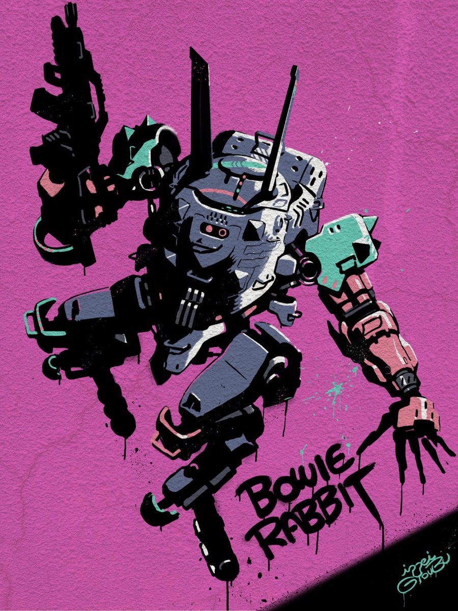 synduality echo of adaゲームマット エイダ&ボウイラビット