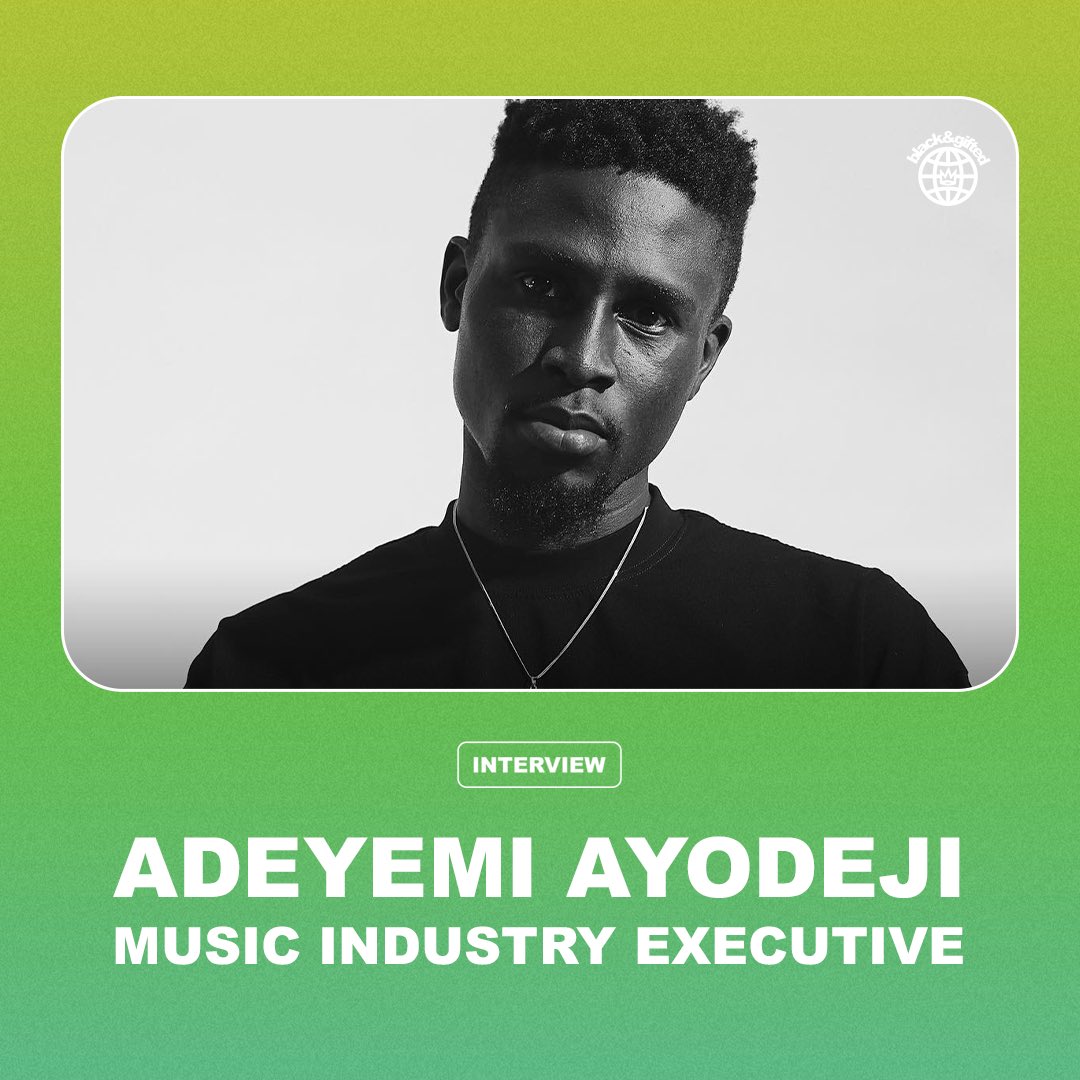 Nigerian music executive, <a href="/PumpinTheOG/">ayo.</a> discusses the art of discovering musical gems, the complexities of artist development, and the strategies that fuel his work.

READ: weareblackandgifted.com/2023/09/04/int…

#BlackandGifted #MusicExecutive #ArtistDevelopment #Marketing