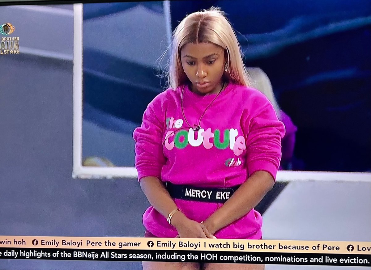 real_mercyeke's tweet photo. HOH game face 🔥🔥 

#BBNaija #BBNaijaAllStars https://t.co/Ef5Yn1pwsb