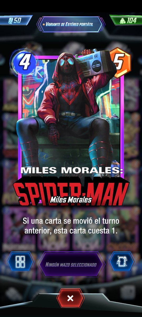 CarlosMyrus's tweet photo. @Batmesa_ @MARVELSNAP Está variante es increíble https://t.co/GrNHeICHgL