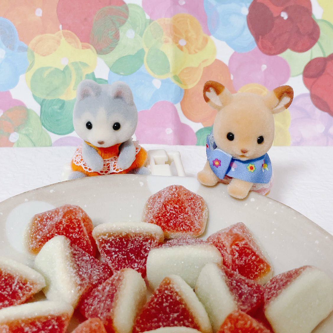 mashatomiki0206's tweet photo. 過ぎちゃったけど💦
昨日9月3日はグミの日🍉
#シルバニア https://t.co/fHTcMVewOW