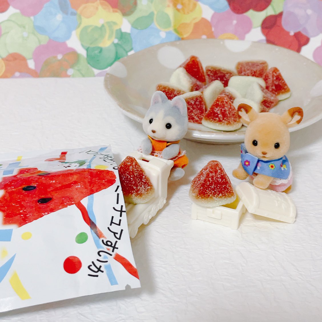 mashatomiki0206's tweet photo. 過ぎちゃったけど💦
昨日9月3日はグミの日🍉
#シルバニア https://t.co/fHTcMVewOW