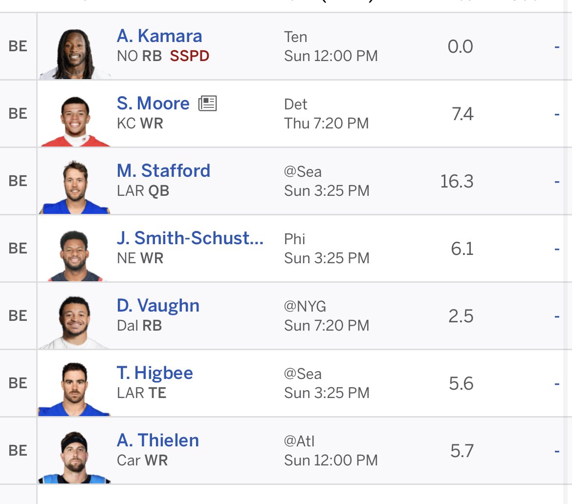Last pick in our snake draft, but I think I did ok!  #FantasyFootball #OhSaquonYouSee 💪🏻🏈