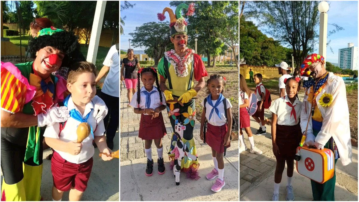BeatrizJUrrutia's tweet photo. ¡Día de fiesta en toda #Cuba! Inicia el #NuevoCursoEscolar y nuestros educandos y maestros regresan a las aulas con el entusiasmo de continuar construyendo el futuro. Muchas felicidades. 💖🇨🇺

#SantiagodeCuba #CubaEduca
@DiazCanelB @RamnMonte1 @PresidenciaCuba. https://t.co/ldjBAWpfvY