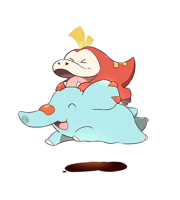 【pkmn】ホゲとゴマ 