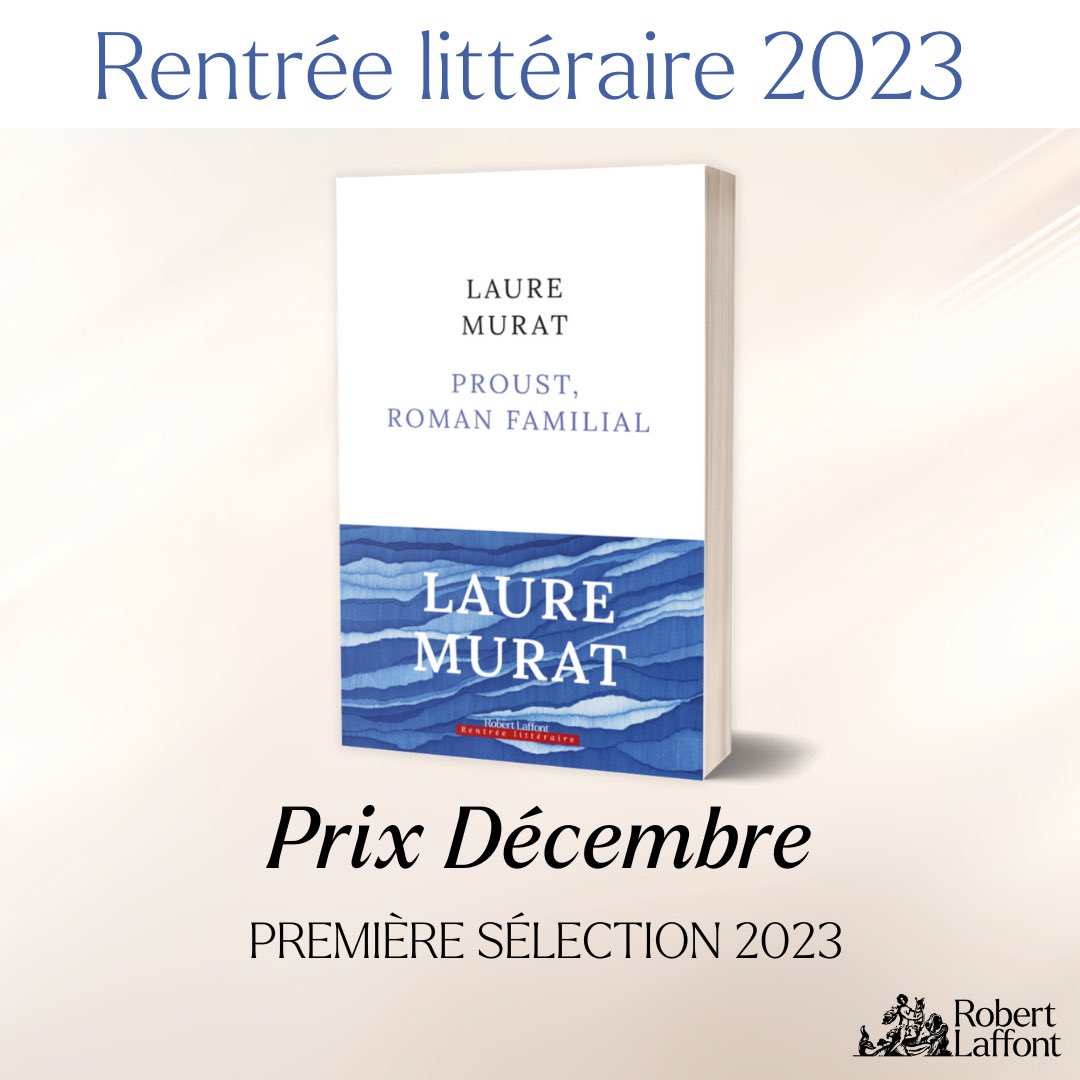 Félicitations à Laure Murat et son merveilleux Proust, roman familial. @robert_laffont @alicedandigne @cbabulle @solveigdeplunke @Scharnavel