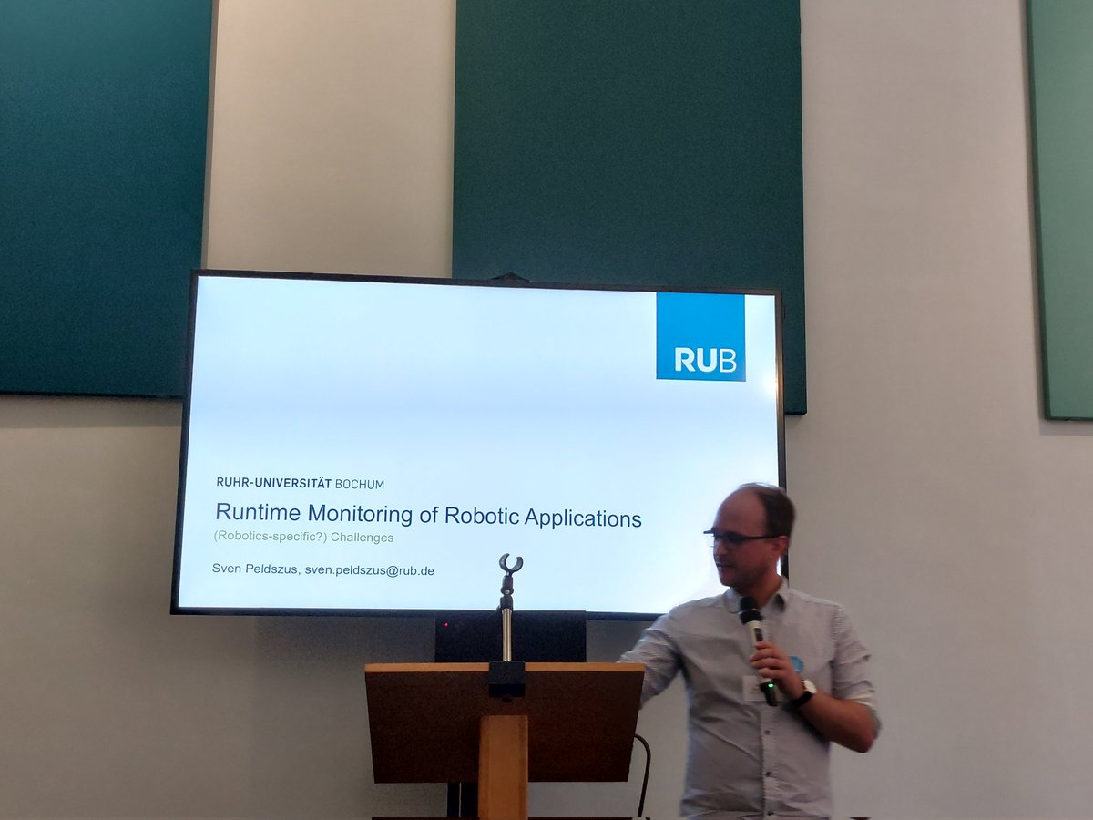 RSE'23 has started! First session is related to Model-Based Engineering...
<a href="/smr_mousavi/">Mohammad Mousavi</a> <a href="/thorsten_berger/">Thorsten Berger (tberger@home.social)</a> <a href="/SvenPeldszus/">Sven Peldszus</a>