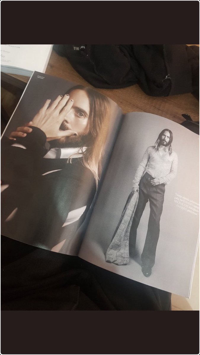 MaggotStitch's tweet image. Jared Leto on the cover for vogue magazine in turkey! #JaredLeto #Bounc #Turkey #Sexy