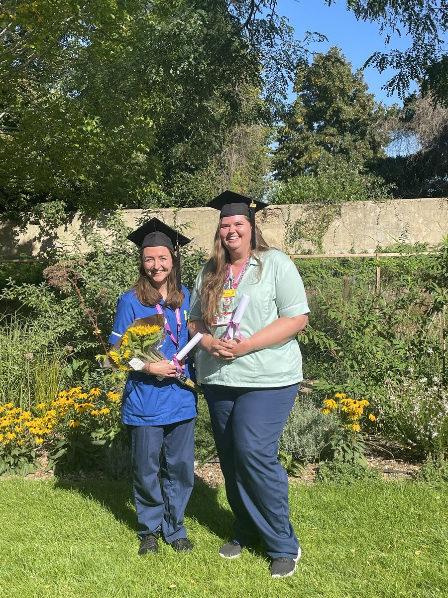 Massive congratulations to our first 2 Therapy Apprentices on graduating and very soon receiving their HCPC registrations 🤩🎓 <a href="/rbhtherapyteam/">RBH THERAPY TEAM</a> Here’s to your futures in Physiotherapy &amp; Occupational Therapy! 🥳 #apprenticeships