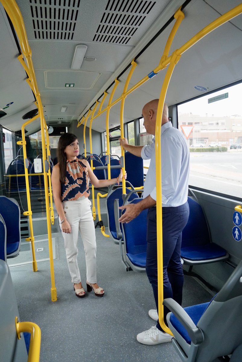 #MOVILIDAD | La línea 36 de autobús ya circula hasta Santomera desde este lunes

🚍Este servicio “evita que los vecinos y vecinas tengan que venir andando desde Cobatillas”, tal y como explica José Antonio Martínez, concejal de Movilidad de Santomera junto a <a href="/MarinaMunueraM/">Marina Munuera</a>